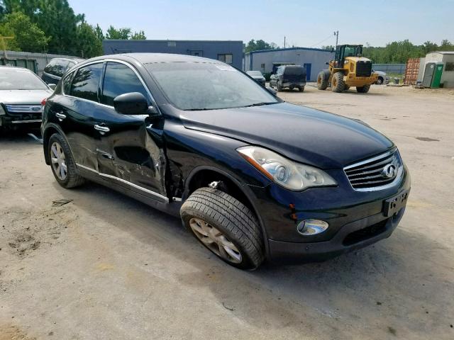 JN1AJ0HRXAM752256 - 2010 INFINITI EX35 BASE BLACK photo 1