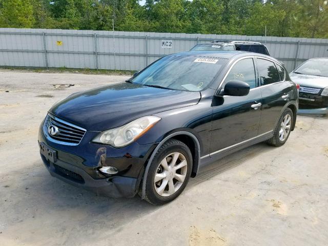 JN1AJ0HRXAM752256 - 2010 INFINITI EX35 BASE BLACK photo 2