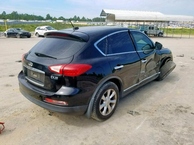 JN1AJ0HRXAM752256 - 2010 INFINITI EX35 BASE BLACK photo 4