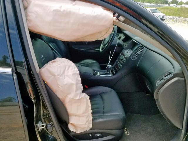 JN1AJ0HRXAM752256 - 2010 INFINITI EX35 BASE BLACK photo 5