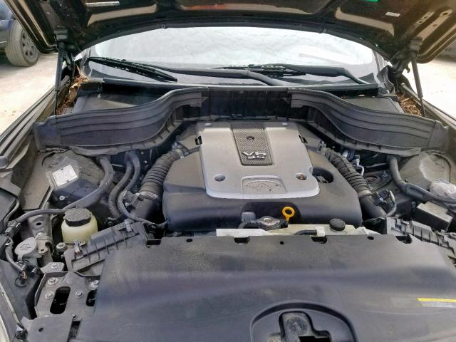 JN1AJ0HRXAM752256 - 2010 INFINITI EX35 BASE BLACK photo 7