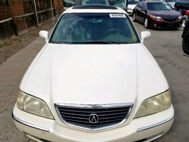 JH4KA96572C007668 - 2002 ACURA 3.5RL WHITE photo 9