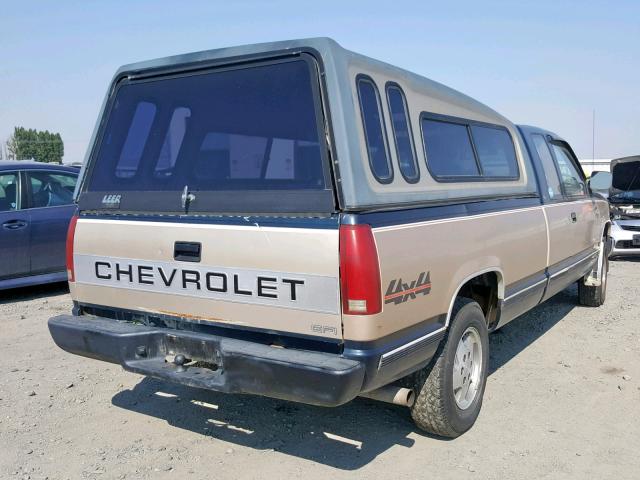 2GCEK19K2K1113675 - 1989 CHEVROLET GMT-400 K1 TWO TONE photo 4