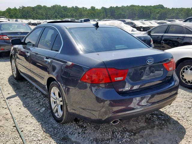 KNAGH4A41A5444571 - 2010 KIA OPTIMA EX GRAY photo 3