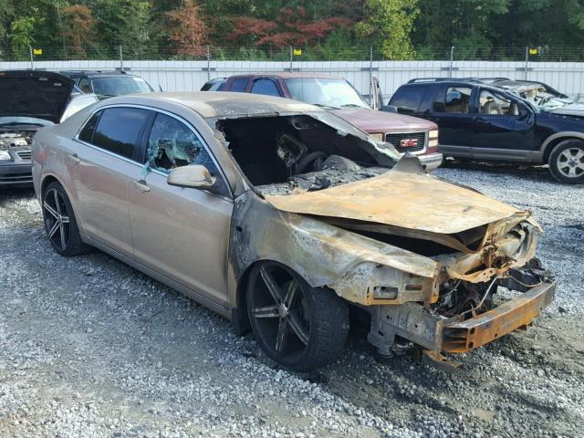 1G1ZH57B384209718 - 2008 CHEVROLET MALIBU 1LT GOLD photo 1