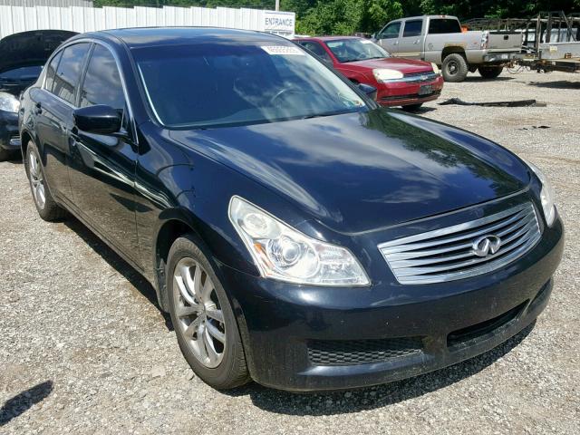 JNKCV61F79M053237 - 2009 INFINITI G37 BLACK photo 1