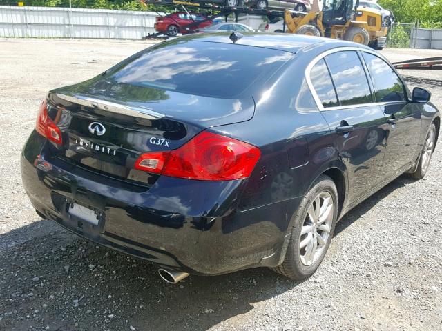 JNKCV61F79M053237 - 2009 INFINITI G37 BLACK photo 4