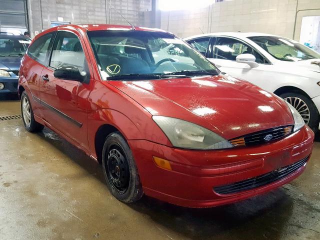3FAFP31333R184053 - 2003 FORD FOCUS ZX3 RED photo 1