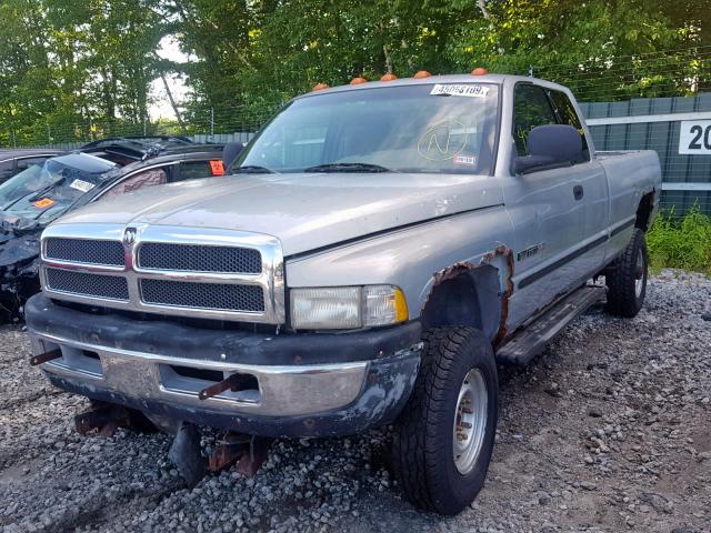 3B7KF23Z1XG157491 - 1999 DODGE RAM 2500 SILVER photo 2