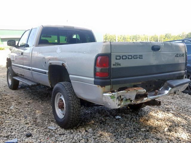 3B7KF23Z1XG157491 - 1999 DODGE RAM 2500 SILVER photo 3