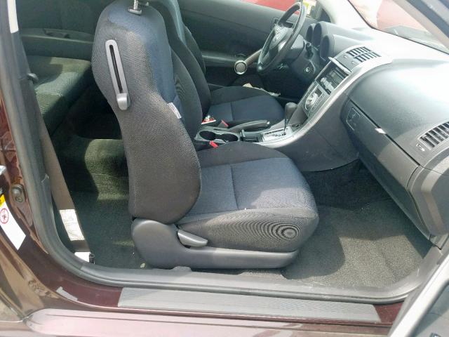 JTKDE167990286871 - 2009 TOYOTA SCION TC ბურგუნდია ფოტო 5