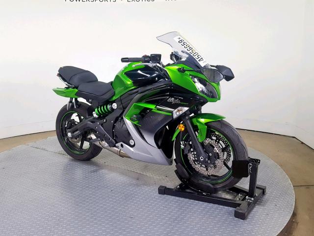 JKAEXEF17GDA26920 - 2016 KAWASAKI EX650 F BLACK photo 2