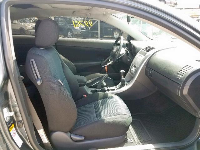 JTKDE167450024279 - 2005 TOYOTA SCION TC გრაფიტი ფოტო 5