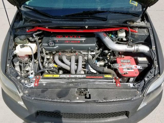 JTKDE167450024279 - 2005 TOYOTA SCION TC გრაფიტი ფოტო 7