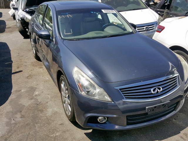 JN1CV6AP4CM625160 - 2012 INFINITI G37 BASE GRAY photo 1