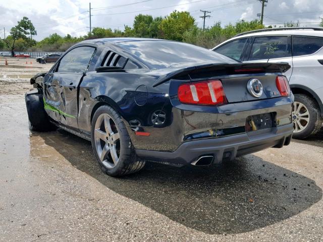 1ZVBP8CF0C5241323 - 2012 FORD MUSTANG GT BLACK photo 3