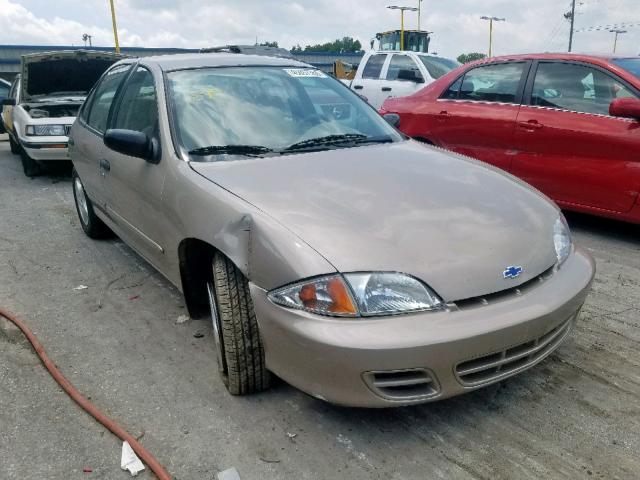 1G1JC524817251049 - 2001 CHEVROLET CAVALIER B SILVER photo 1