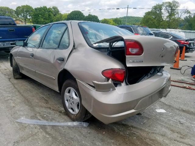 1G1JC524817251049 - 2001 CHEVROLET CAVALIER B SILVER photo 3