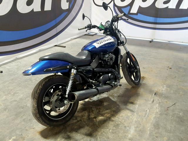 1HD4NBB16FC507981 - 2015 HARLEY-DAVIDSON XG750 BLUE photo 4