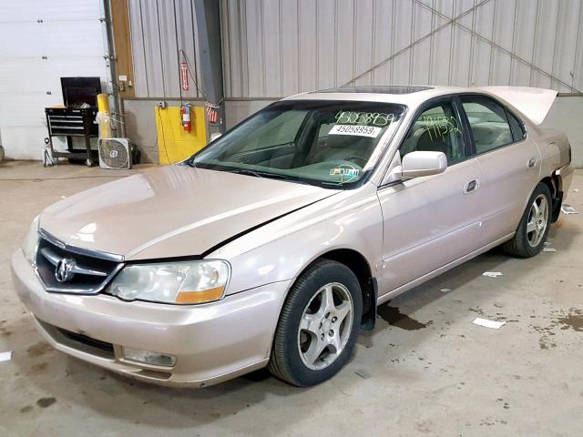 19UUA56692A010340 - 2002 ACURA 3.2TL TAN photo 2