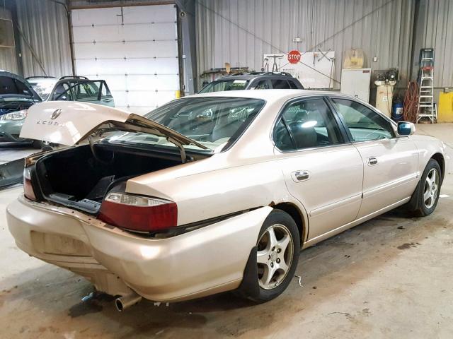 19UUA56692A010340 - 2002 ACURA 3.2TL TAN photo 4