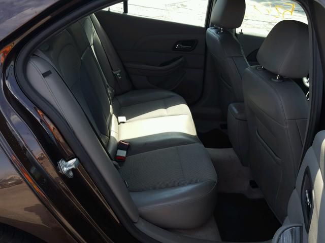 1G11C5SL0FF188310 - 2015 CHEVROLET MALIBU 1LT BROWN photo 6