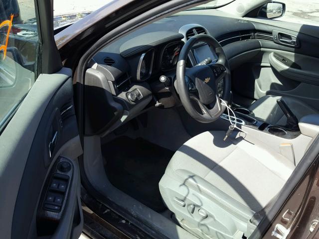 1G11C5SL0FF188310 - 2015 CHEVROLET MALIBU 1LT BROWN photo 9