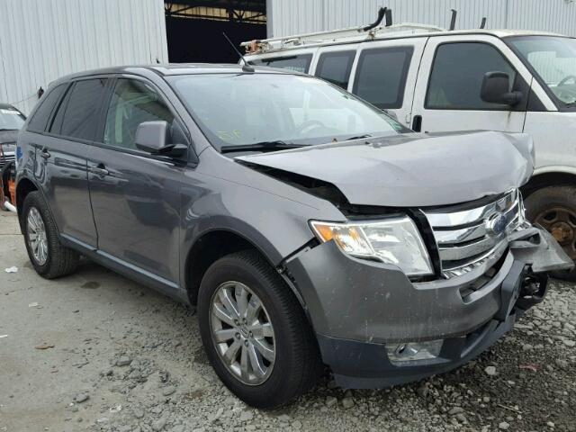 2FMDK3JC5ABB32351 - 2010 FORD EDGE SEL GRAY photo 1