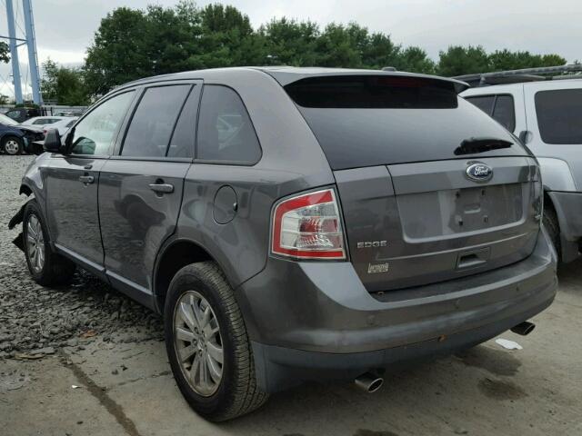 2FMDK3JC5ABB32351 - 2010 FORD EDGE SEL GRAY photo 3