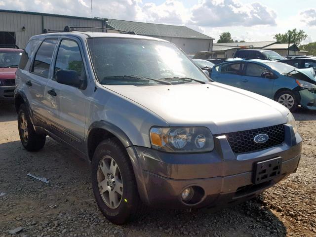 1FMYU93105KA36634 - 2005 FORD ESCAPE XLT SILVER photo 1