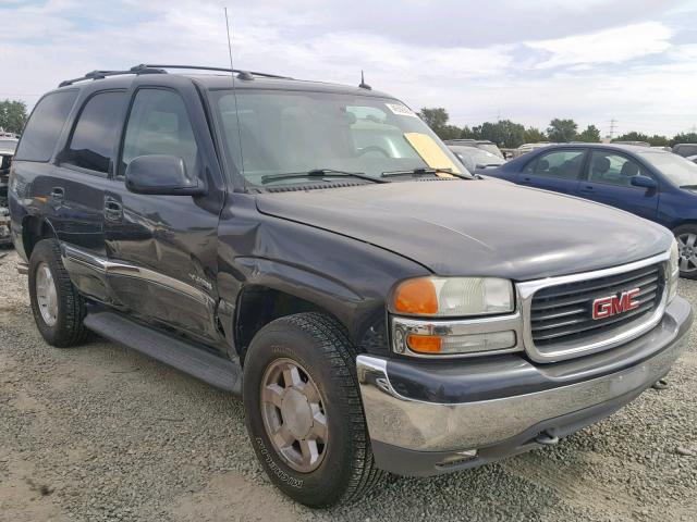 1GKEK13T84J174348 - 2004 GMC YUKON GRAY photo 1