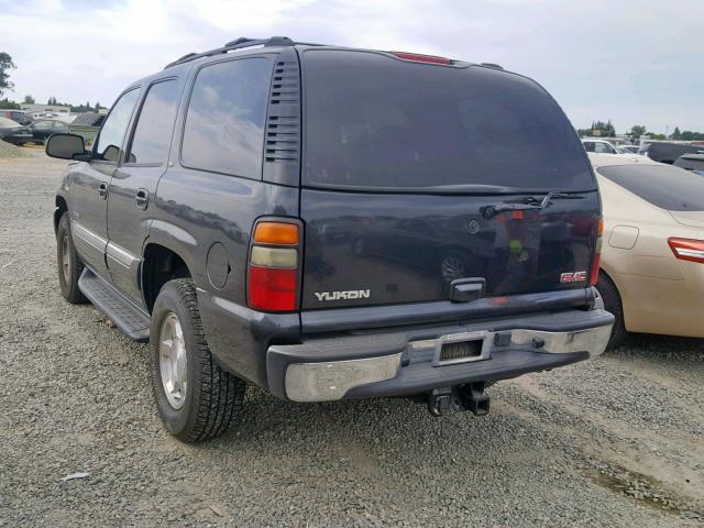 1GKEK13T84J174348 - 2004 GMC YUKON GRAY photo 3