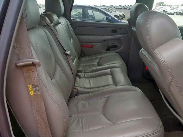 1GKEK13T84J174348 - 2004 GMC YUKON GRAY photo 6