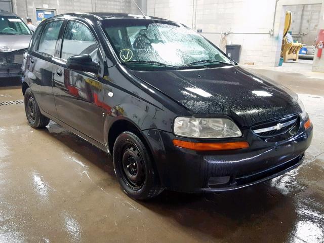 KL1TD66628B006891 - 2008 CHEVROLET AVEO BASE Qara foto 1
