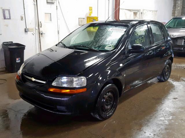 KL1TD66628B006891 - 2008 CHEVROLET AVEO BASE Qara foto 2