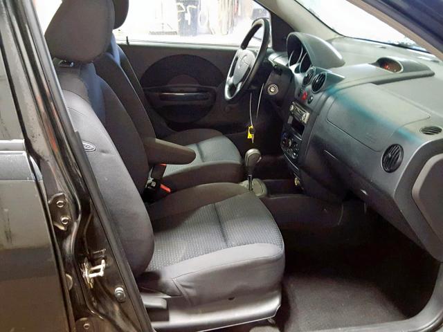 KL1TD66628B006891 - 2008 CHEVROLET AVEO BASE Qara foto 5