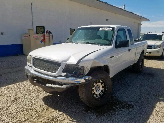 1FTYR45E02PA56504 - 2002 FORD RANGER SUP WHITE photo 2