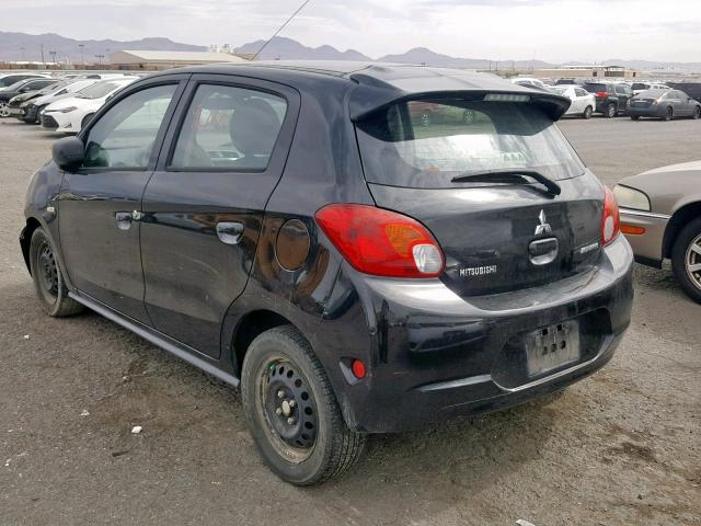 ML32A3HJ7EH007205 - 2014 MITSUBISHI MIRAGE DE BLACK photo 3