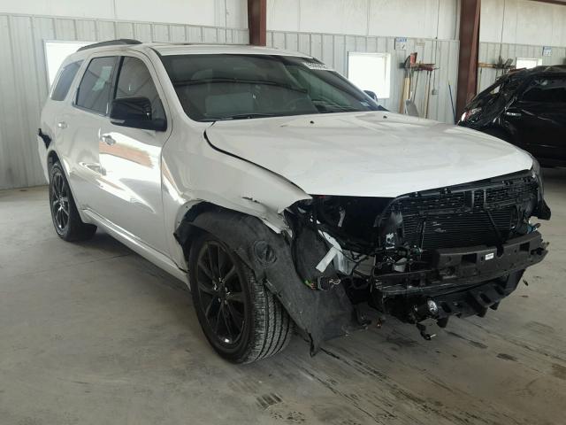 1C4RDHDG9JC145801 - 2018 DODGE DURANGO GT WHITE photo 1