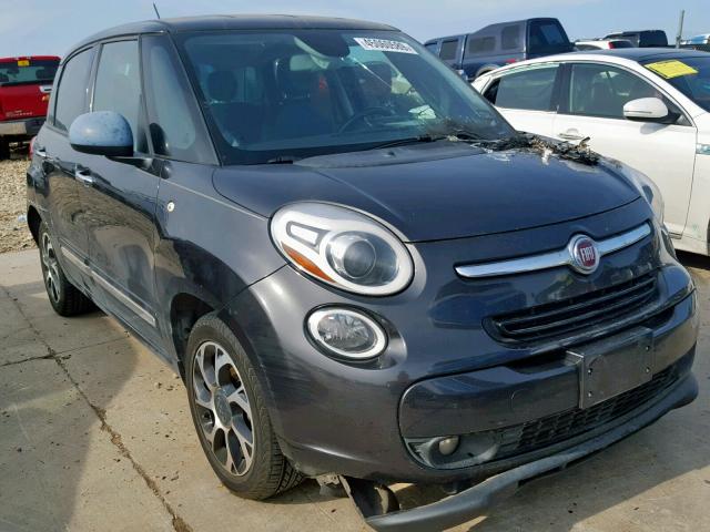 ZFBCFACH1EZ005149 - 2014 FIAT 500L LOUNG GRAY photo 1