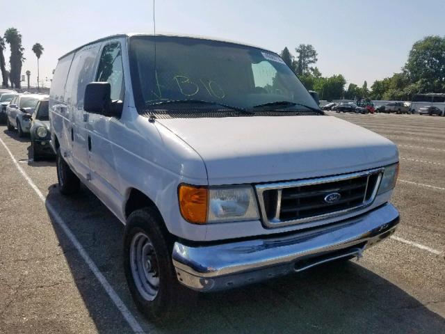 1FTNE24L16HB05583 - 2006 FORD ECONOLINE WHITE photo 1