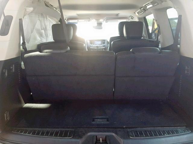 JN8AZ2NF4H9640307 - 2017 INFINITI QX80 BASE GRAY photo 9