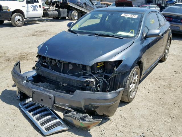 JTKDE177770191351 - 2007 TOYOTA SCION TC ნაცრისფერი ფოტო 2
