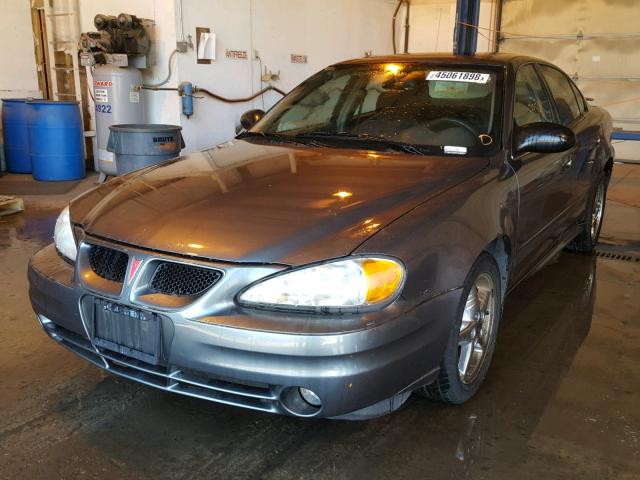 1G2NF52E04M508031 - 2004 PONTIAC GRAND AM S GRAY photo 2