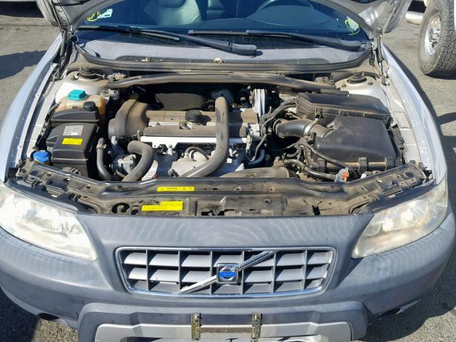 YV1SZ592051193844 - 2005 VOLVO XC70 SILVER photo 7