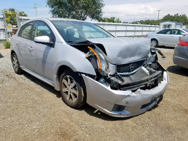 3N1AB6AP3CL613592 - 2012 NISSAN SENTRA 2.0 SILVER photo 1