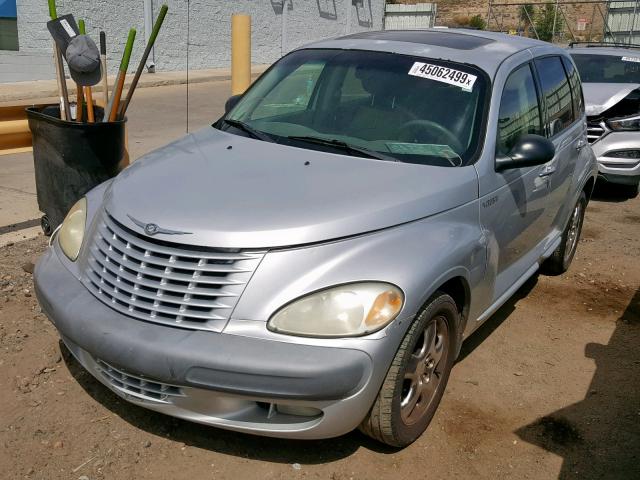 3C8FY4BB51T695006 - 2001 CHRYSLER PT CRUISER SILVER photo 2