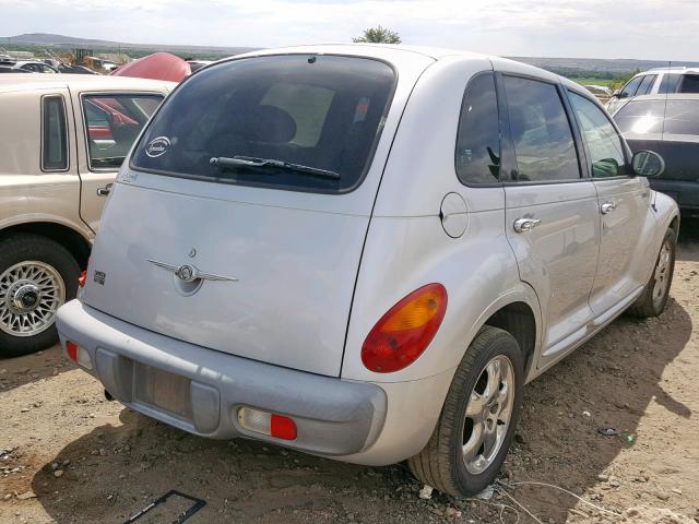 3C8FY4BB51T695006 - 2001 CHRYSLER PT CRUISER SILVER photo 4