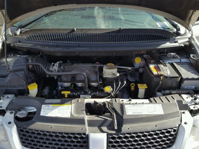 1B4GP45312B678054 - 2002 DODGE CARAVAN SP SILVER photo 7