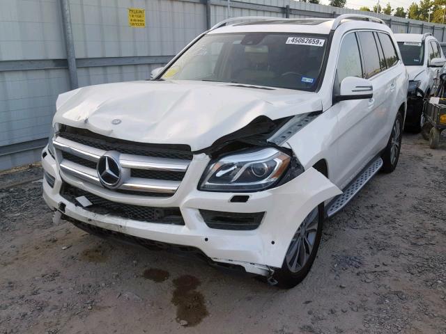 4JGDF6EE6GA636591 - 2016 MERCEDES-BENZ GL 450 4MA WHITE photo 2